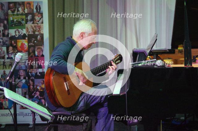 John Williams, Watermill Jazz Club, Dorking, Surrey, UK, 14 May 2019. Creator: Brian O'Connor.