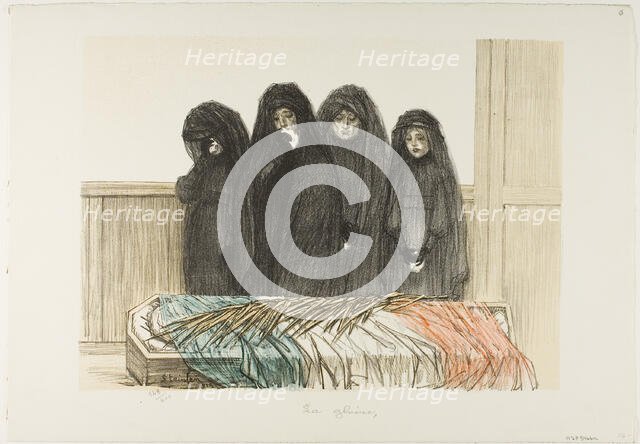 Glory, 1915. Creator: Theophile Alexandre Steinlen.