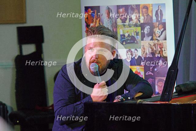 Oddgeir Berg, Watermill Jazz Club, Dorking, Surrey, 3 Sept 2019. Creator: Brian O'Connor.