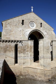 The ruined eastern apse of the Monastery of Santa Clara-a-Nova, Coimbra, Portugal, 2009. Artist: Samuel Magal