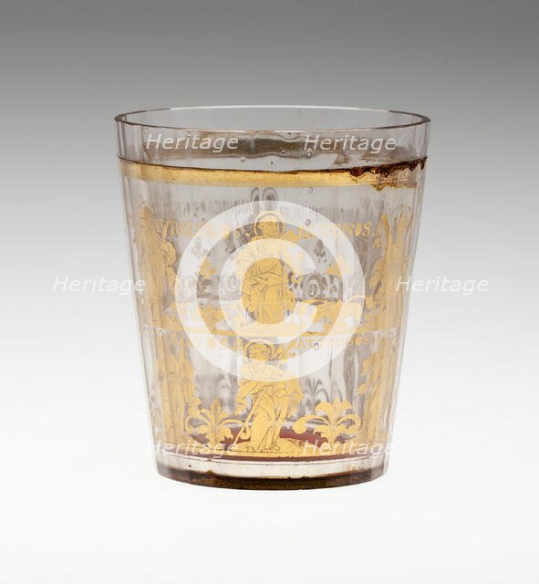 Beaker, Bohemia, c. 1730. Creator: Bohemia Glass.