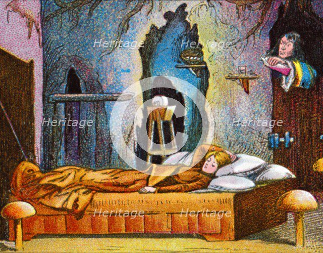 'Poisoning the medicine', c1905. Artist: Unknown.