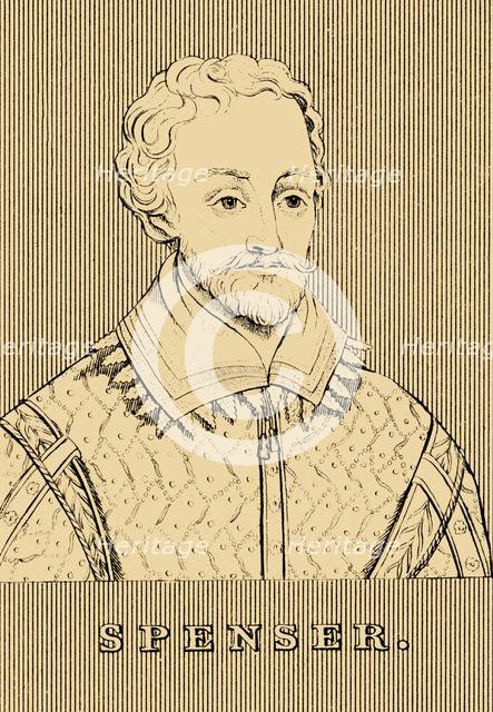 'Spenser', (c1552-1599), 1830. Creator: Unknown.