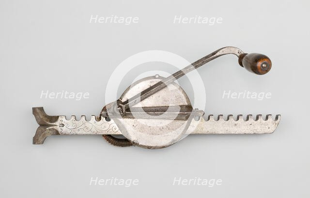 Cranequin (Winder) for a Crossbow, Germany, 1569. Creator: Unknown.