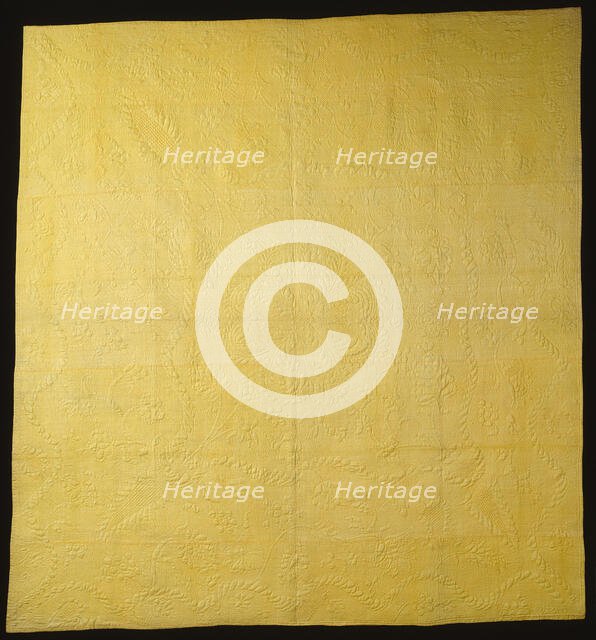 Bedcover, United States, 1778. Creator: Unknown.