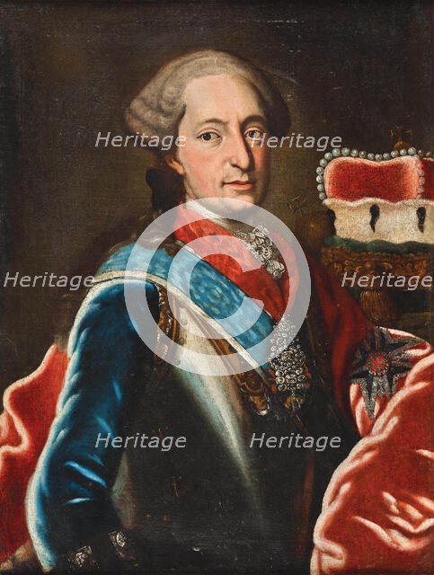 Portrait of Maximilian III Joseph (1727-1777), Elector of Bavaria, c1750. Creator: Anonymous ().