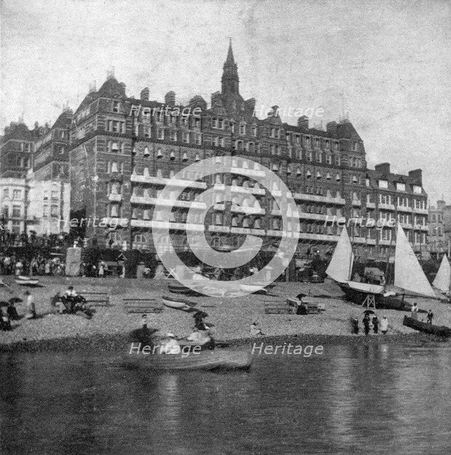 The Metropole Hotel, Brighton, East Sussex, late 19th century. Artist: Unknown