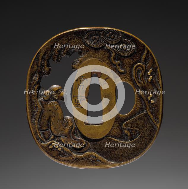 Sword Guard, mid 18th century. Creator: Unknown.
