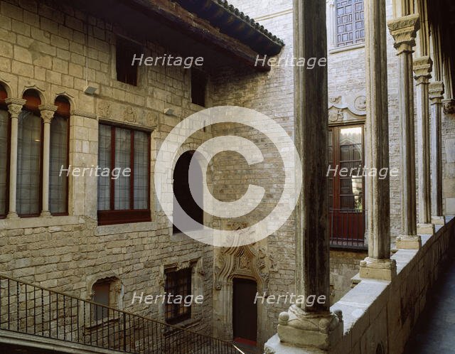 Palau Berenguer Aguilar, Barcelona, Catalonia, Spain, 1997.  Creator: LTL.