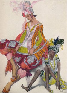'Prince Et Esclave Revant', 1922, (1923). Artist: Leon Bakst.