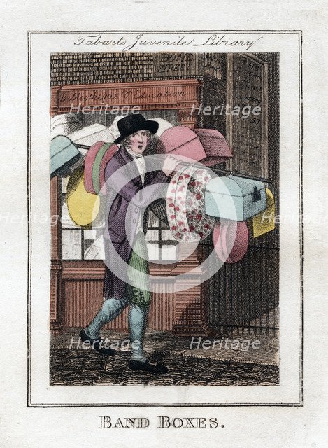 'Band Boxes', Tabart's Juvenile Library, London, 1805. Artist: Unknown
