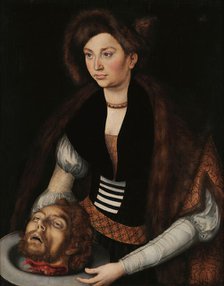Salome with the Head of Saint John the Baptist. Creator: Cranach, Lucas, the Elder (1472-1553).