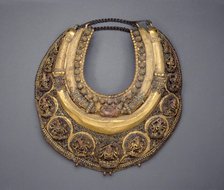 Necklace Inscribed with the Name of King Pratapamalladeva, About 1650. Creator: Unknown.
