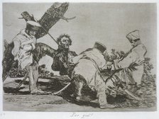 The Disasters of War, a series of etchings by Francisco de Goya (1746-1828), plate 32: 'Por qué?'…