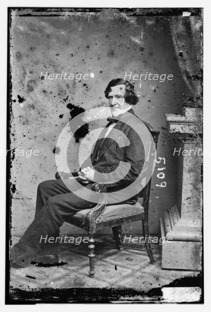 Jeremiah Black, between 1855 and 1865. Creator: Unknown.