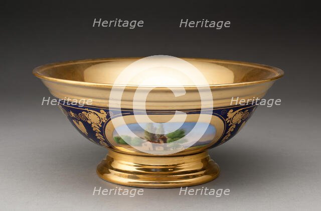 Bowl, Sèvres, 1767/1833. Creator: Sèvres Porcelain Manufactory.