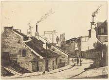 Rue de Champ de l'Alouette, 1861. Creator: Francois Bonvin.