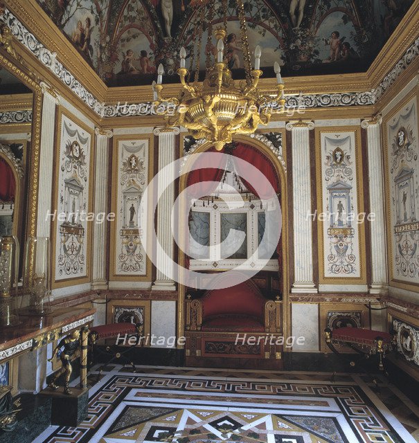 Detail of the dressing table of the platinum lounge at the Casita del Labrador (Farm worker littl…