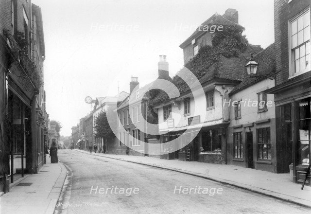 High Street, Hythe, Kent, 1890-1907. Artist: Unknown