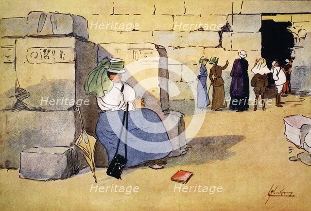 'Fed Up!', 1908.  Artist: Lance Thackeray