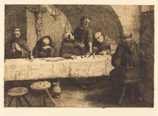 The Refectory (Le refectoire). Creator: Alphonse Legros.