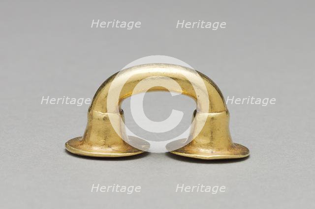 Nose Ornament, c. 400-1000. Creator: Unknown.