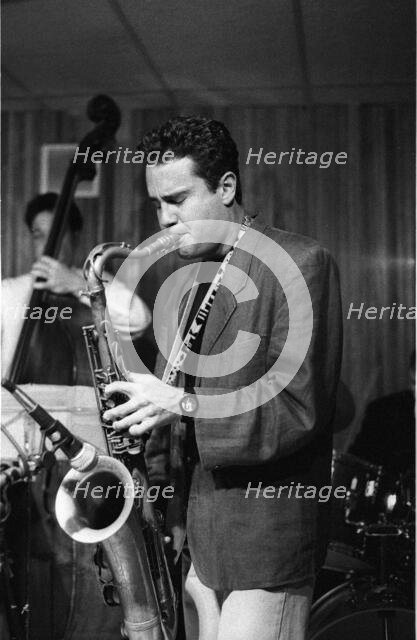 Rick Margitza, Tenor Clef, Hoxton Square, London, June 1991. Creator: Brian O'Connor.