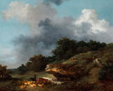 The Watering Place, c1765. Creator: Fragonard, Jean Honoré (1732-1806).