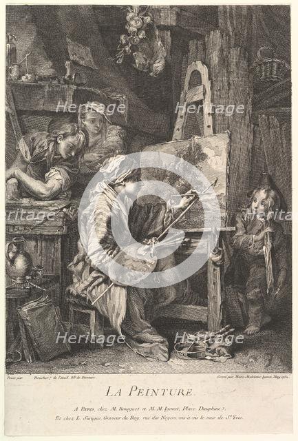 Painting, 1752. Creator: Marie Madeleine Igonet.