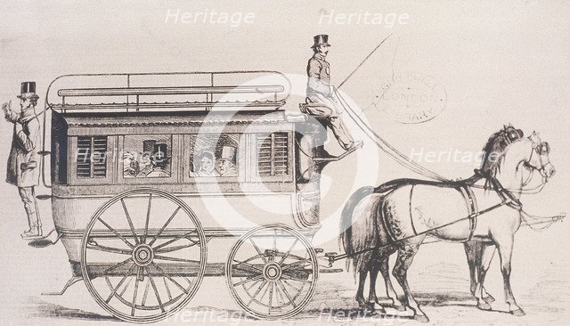 London General Omnibus, 1856. Artist: Anon