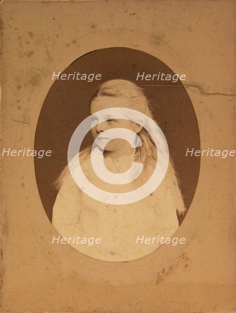 Portrait of Princess Olga Alexandrovna Yurievskaya (1873-1925), End of 1870s-Early 1880s.