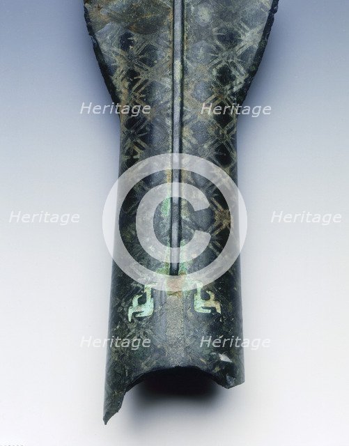 Bronze spearhead, Eastern Zhou dynasty, China, 5th century BC. Artist: Unknown