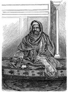 A Qadi, Islamic judge, Khartoum, Sudan, late 19th century. Artist: Unknown