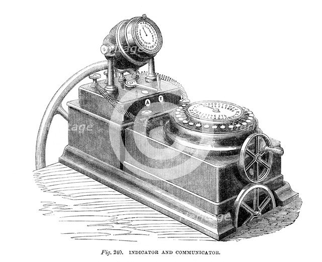 Indicator and Communicator, 1866. Artist: Unknown