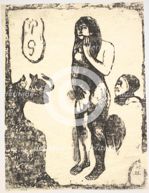 Eve, 1898-99. Creator: Paul Gauguin.