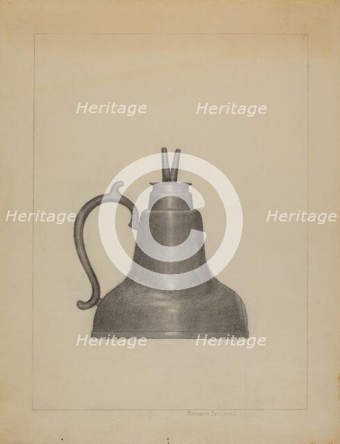 Lamp, c. 1936. Creator: Richard Schoene.