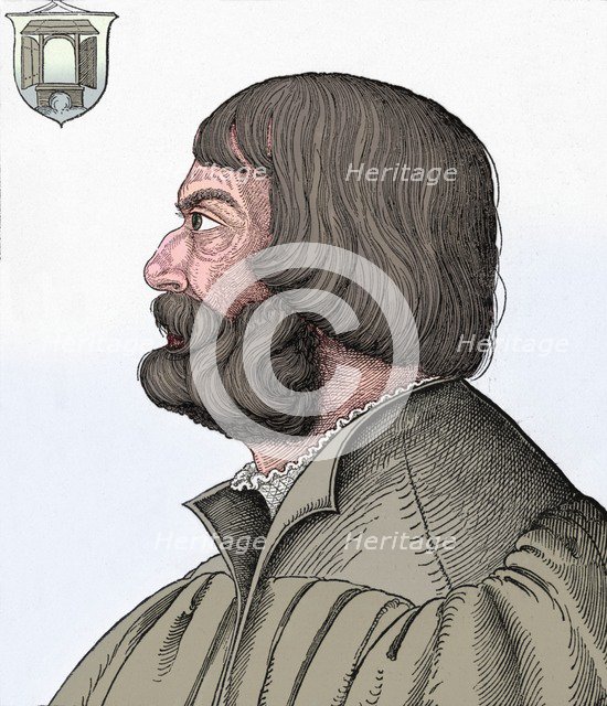 'Portrait of Albrecht Durer', 1527, (1906). Artist: Albrecht Durer.