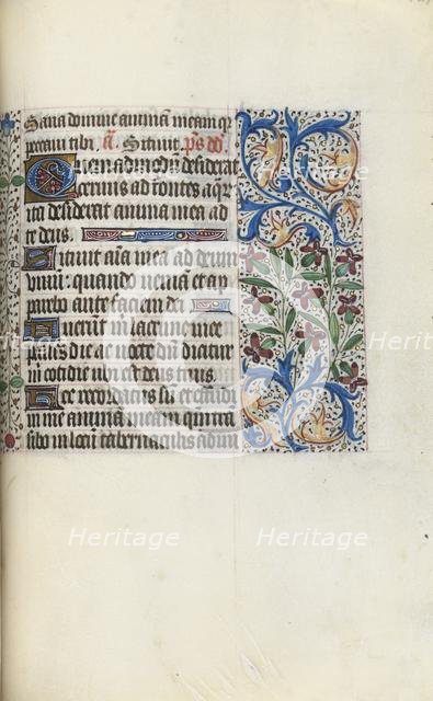 Book of Hours (Use of Rouen): fol. 129r, c. 1470. Creator: Master of the Geneva Latini (French, active Rouen, 1460-80).