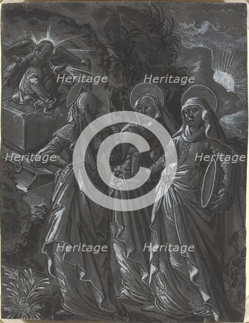 The Three Women at the Tomb [recto], c. 1600. Creator: Unknown.