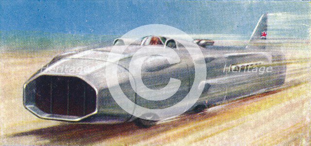 ''Thunderbolt (Captain G. E. T. Eyston)', 1938. Artists: Unknown, WD & HO Wills.