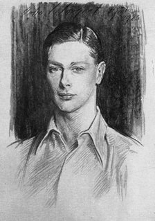 Study of the Duke of York, 1923. Artist: John Singer Sargent