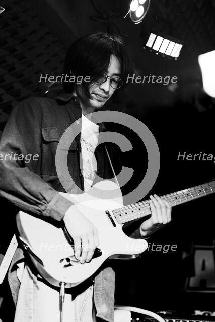 Maya Akechi and Alborg live at Hope & Anchor, Islington, London, May 2025. Creator: Annapaola Marchesani.