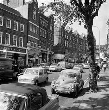 Hampstead High Street, Hampstead, London, 1967-1975. Artist: John Gay