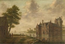 A Castle, c1770-1810. Creator: Hendrik Frans de Cort.