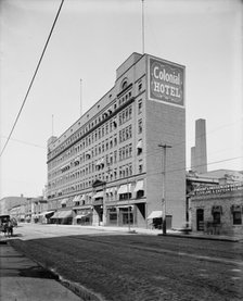Colonial Hotel, Cleveland, ca 1900. Creator: Unknown.