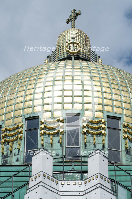 Kirche am Steinhof, (1903-1907), c2014-2017. Artist: Alan John Ainsworth.