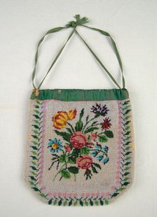 Pouch, American, 1830-60. Creator: Unknown.