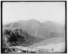Mt. Adams and Mt. Madison from carriage road, Presidential Range, White Mountains, c1890-1901. Creator: Unknown.