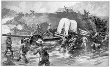 The approach to Ladysmith, 2nd Boer War, 18 January 1900. Artist: Unknown