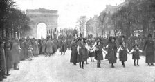 'La delivrance de l'Alsace et de la Lorraine celebree a Paris le 17 novembre 1918..., 1918. Creator: Unknown.